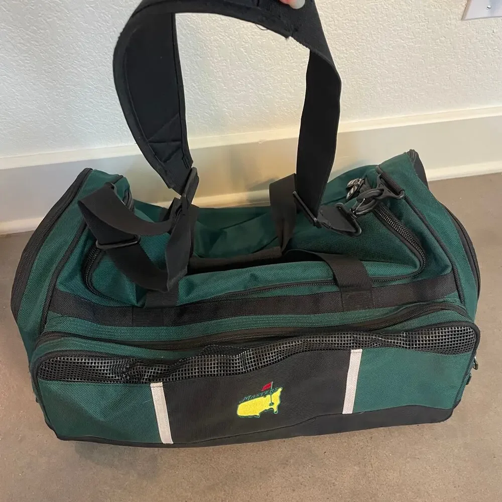 Masters Golf Tournament Agusta Travel Green duffle Weekender bag large size Men